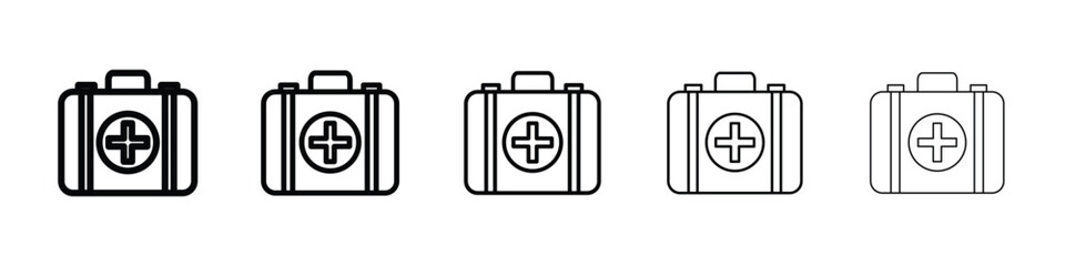 First aid kit icon
