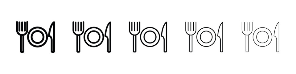 Food icon vector collection. EPS 10