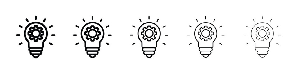 Innovation icon vector collection. EPS 10