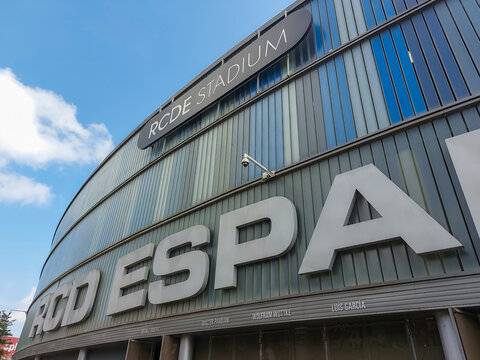 The RCDE Stadium is home to RCD Espanyol in Barcelona, Spain