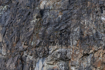 Highlighted texture of a natural stone wall