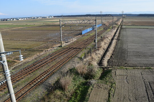 鉄道線路 羽越本線