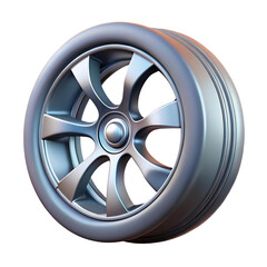 Obraz premium icon of a wheel disk