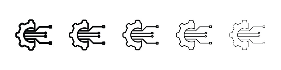 Technology icon vector collection. EPS 10
