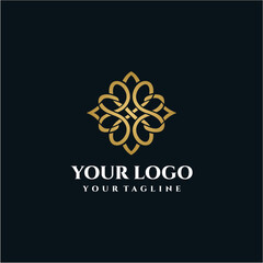 Elegant Ornamental Company Logo Vector Design – Luxury Decorative Emblem
