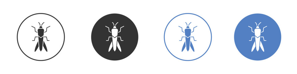 Locust icon vector. Logo Template illustration design