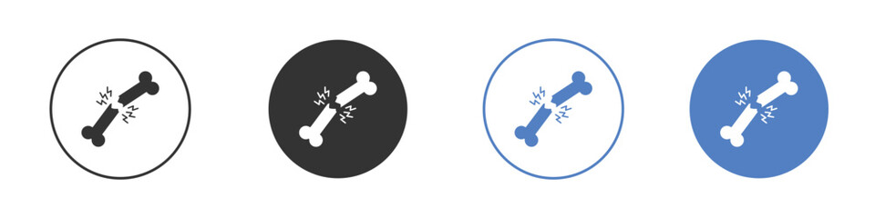 Osteoporosis icon vector. Logo Template illustration design