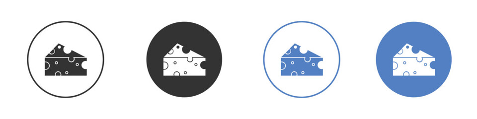 Parmesan icon vector. Logo Template illustration design