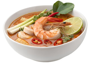 tom yum soup with shrimp