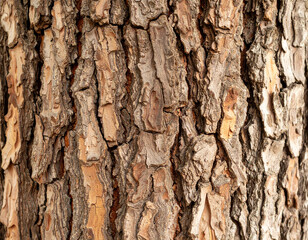 Obraz premium Close-up View of Intricate Tree Bark Texture