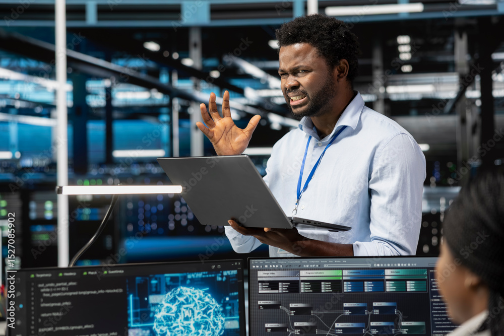 Poster frustrated technician angered by glitching data center equipment needed to run artificial intelligen