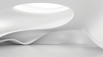 Free abstract white background minimal futuristic architectural space wallpaper