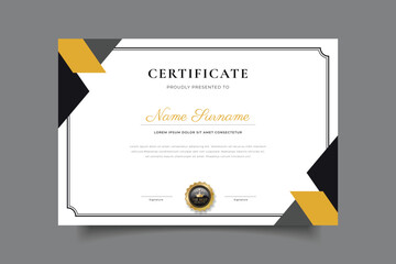 certificate template design