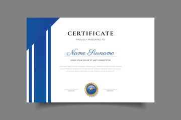 certificate template design