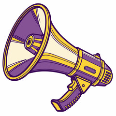 megaphone icon vector illustration