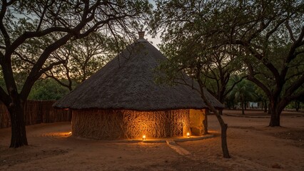 traditional ukrainian house, generative Ai