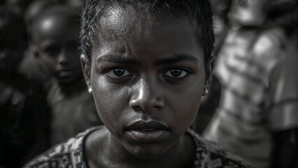 African children, raised by AI