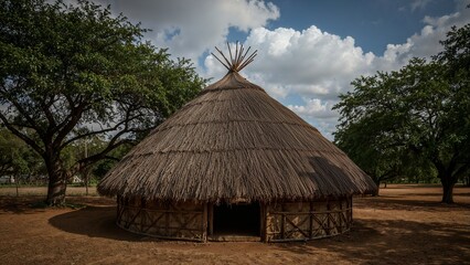 traditional ukrainian house, generative Ai