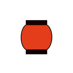 提灯のアイコンイラスト