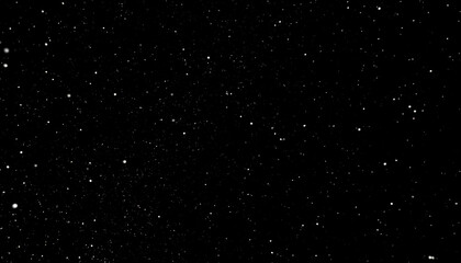 Celestial canvas unfolds with silver dots like distant stars gracefully scattered across dark expanse, evoking sense of wonder and tranquility in vast universe