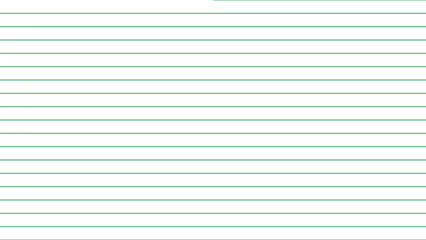 Subtle green horizontal line background.