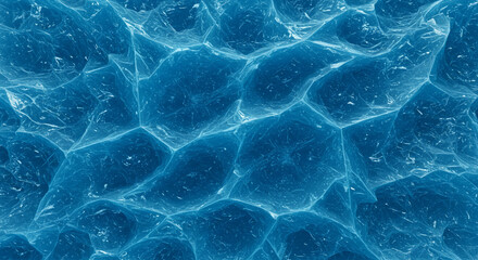 Abstract Blue Ice Texture: Background Image