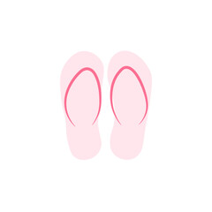 pink flip flops design