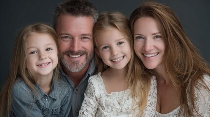 Cherished family moments captured in a beautiful outdoor setting, smiling together and creating lasting memories