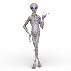 エイリアン　3DCGレンダリング