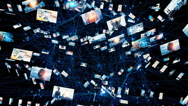 Concept visual for video network