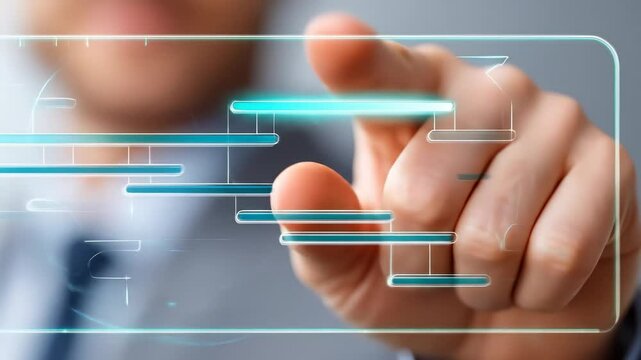 Exploring Digital Interface for Project Management Timeline of Technology and Innovation in Workflow Planning and Interaction for Business Success