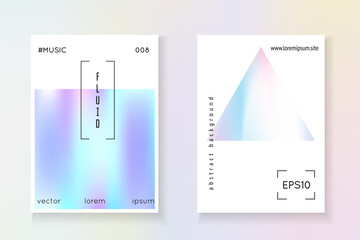 Geometric Fluid. Pearlescent Shape. Pink 1980 Paper. Business White Backdrop. Fashion Effect. Digital Design. Rainbow Presentation. Blue Geometric Fluid