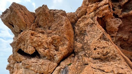 Stunning Rocky Cliffs boasting Unique Formations and Textures that mesmerize the viewer
