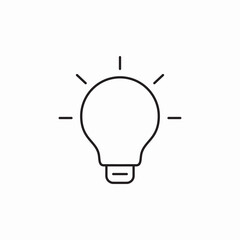 bright idea icon sign vector