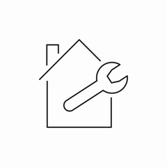 home repair icon sign vector