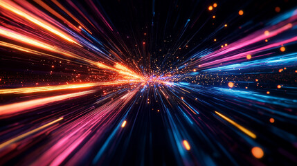 Fototapeta premium abstract lights background