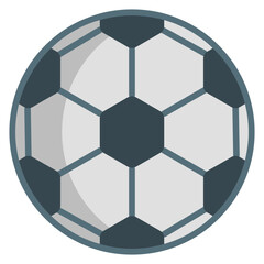 Fototapeta premium Ball flat icon