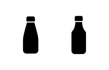 Bottle icon vector illustration. bottle sign and symbol