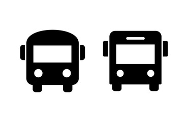 Bus icon vector illustration. bus sign and symbol. transport symbol