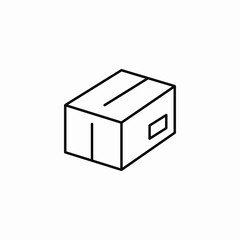 large box icon sign vector