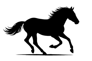 Obraz premium Galloping Horse Icon