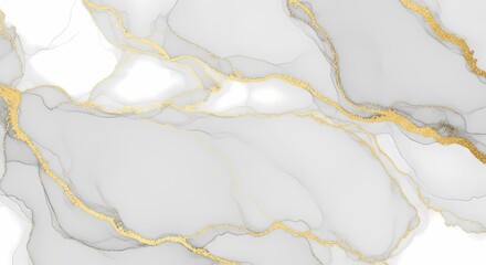 Fototapeta premium Elegant Marble Texture with Gold Veins: Luxury and Sophistication
