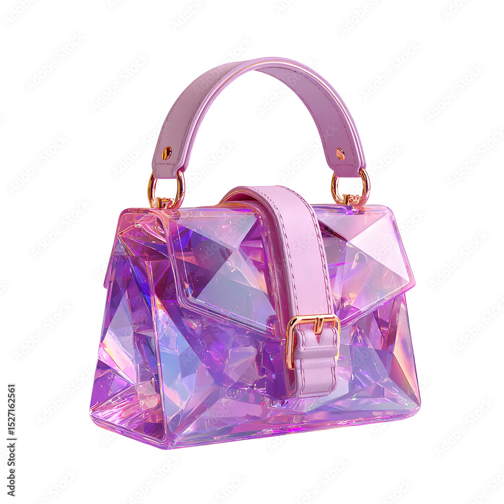 Aufkleber striking and contemporary crystal handbag featuring a unique geometric design in a harmonious blend 
