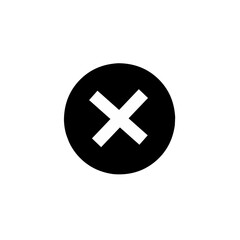 Check mark and cross icon big set vector illustration.