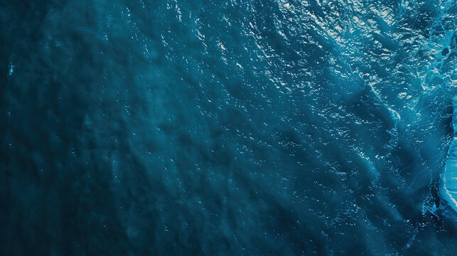Aerial view of Antarctica's icy coastline with dramatic glaciers meeting the deep blue ocean, vast copy space for text overlay. Polar landscape, climate change, global warming and environmental conser