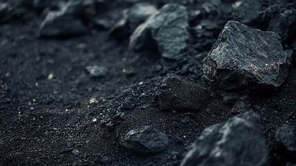 Black Volcanic Pebble Beach