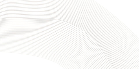 Abstract wave element for design. Digital frequency track equalizer. Stylized line art background. Vector illustration. Wave with lines created using blend tool. Curved wavy line, smooth stripe.