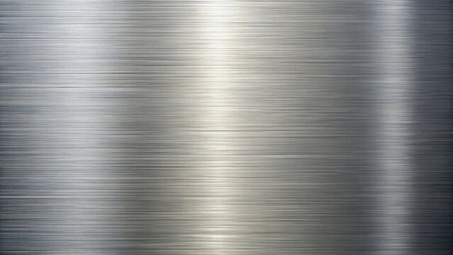 Brushed Metal Texture Seamless Steel Background for Industrial Designs, Modern Projects, and Metallic Textures