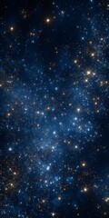 Obraz premium Majestic Night Sky Starry Galaxy Background Space Cosmos