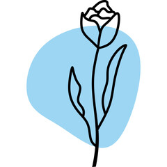 Aesthetic Blob Flower